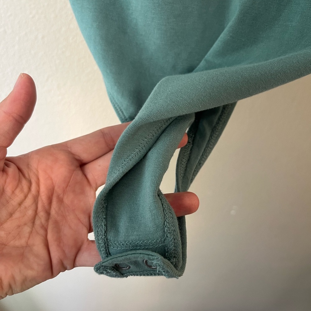 Abercrombie & Fitch Teal Bodysuit XL - Picture 3 of 4